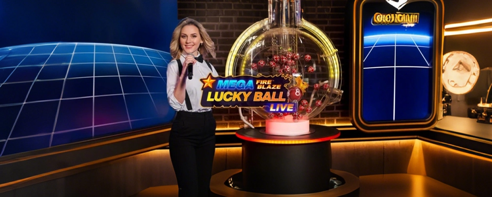 7p55 Bola da Sorte Mega Fogo Flamejante ao Vivo